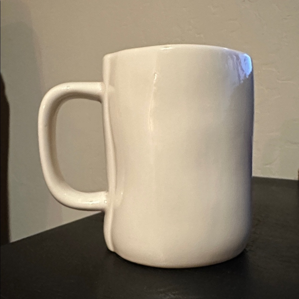 Rae Dunn White Ceramic 'MOM' Mug - Picture 2 of 4